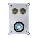 Душовий гарнітур прихованого монтажу Corsan CMZ066MBL BLACK + BOX чорний (646987)
