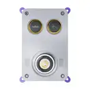 Душовий гарнітур прихованого монтажу Corsan Plomeria BLACK+BOX чорний з термостатом (646994)
