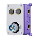 Душовий гарнітур прихованого монтажу Corsan CMZ068CH CHROM + BOX хром (647007)