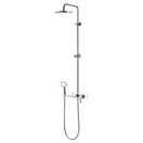 Душовий гарнітур Corsan KLAR FIBER CHROME WHITE (CMN002)