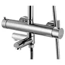 Душовий гарнітур Corsan LUGO CHROME з виливом (CMN014)