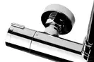 Душовий гарнітур Corsan LUGO CHROME з термостатом та виливом (CMN016)