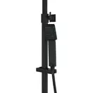 Душовий гарнітур Corsan ANGO BLACK MATT з термостатом (CMN019)