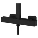 Душовий гарнітур Corsan ANGO BLACK MATT з термостатом (CMN019)