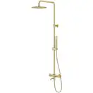 Душевой гарнитур Corsan LUGO GOLD с изливом (CMN01MGLW)