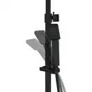 Душевой гарнитур Corsan ANGO BLACK MATT с термостатом и изливом (CMN02TBLW)