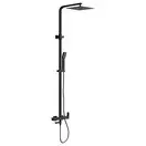 Душовий гарнітур Corsan ANGO BLACK MATT з виливом (CMN030)