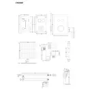 Душевая система CORSAN PLOMERIA CHROMЕ + BOX скрытого монтажа (CMZ068CH)