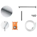 Душевая система CORSAN LUGO CHROMЕ + BOX  скрытого монтажа (Z03MCH)