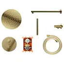 Душевая система с термостатом CORSAN LUGO GOLD + BOX скрытого монтажа (Z03TGL)