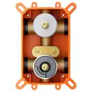 Душевая система с термостатом CORSAN LUGO GOLD + BOX скрытого монтажа (Z03TGL)