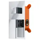 Душевая система с изливом CORSAN ANGO 30 CHROME + BOX скрытого монтажа (ZA30MCHW)