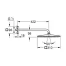 Душова система Grohtherm Cube (26405SC3), Grohe