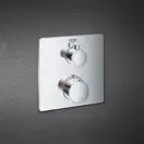 Душевая система скрытого монтажа с термостатом Grohe Grohtherm Cube c Tempesta Cube 250 (цвет - хром) (26415SC0)