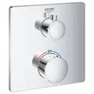 Душевая система скрытого монтажа с термостатом Grohe Grohtherm Cube c Tempesta Cube 250 (цвет - хром) (26415SC0)