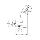 Душевая система скрытого монтажа Grohe Eurosmart с Tempesta 250 (цвет - хром) (26416SC3) фото 8 Aquada.com.ua