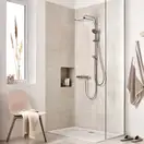Душова система Flex для настінного монтажу Grohe Vitalio Start 250 Cube 26698000