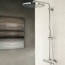 Душова система з термостатом для настінного монтажу GROHE Rainshower System 310 (27966000)