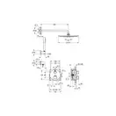 Комплект для душа Grohe Grohtherm з Rainshower Cosmopolitan 310 (34731000)