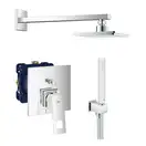 Душова система прихованого монтажу Grohe Eurocube, хром (UA2406200A)