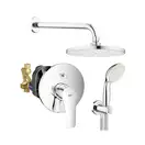 Душова система прихованого монтажу зі змішувачем Grohe Eurosmart New (UA25183004)