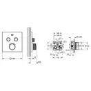 Душовий комплект із New Tempesta 250 Grohe Grohtherm SmartControl UA26415SC1 (UA26415SC1)