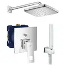 Душова система прихованого монтажу зі змішувачем Grohe Eurocube New Tempesta 250 (UA26415SC3)