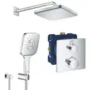 Душова система на 2 споживача прихованого монтажу Grohe Grohtherm UA26415SC7
