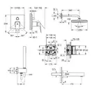 Grohe Eurocube Tempesta Cube 250 Душова система, хром (UA26417SC2)