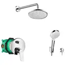 Душова система прихованого монтажу Hansgrohe Focus E/Crometta Vario (колір - хром) 1182019