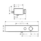 Hansgrohe Pulsify Showerpipe 260 2jet Душевая система, бронза (24240140)