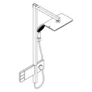 Душова система з термостатом Hansgrohe Raindance Alive Q 210/340 1jet EcoSmart з ShowerSelect Comfort, (колір - хром)  24591000