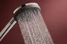 Душова система з термостатом Hansgrohe Raindance Alive Q 210/340 1jet EcoSmart з ShowerSelect Comfort, (колір - хром)  24591000