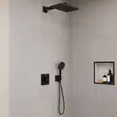 Hansgrohe Raindance Alive Q Душ скрыт. монтажа, черный мат (24620670)