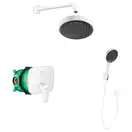 Душова система прихованого монтажу Hansgrohe Rainfinity / Talis E (колір - білий матовий) 26228671745WH