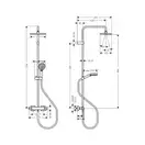 Hansgrohe Vernis Shape Душевая система с термостатом, черный матовый (26286670)