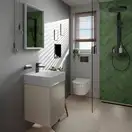 Hansgrohe Rainfinity Showerpipe 360, черный матовый (26853670)