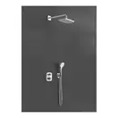 Hansgrohe Croma E 280 1jet Ecostat E, душевая система, хром (27953000)