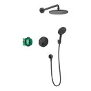 Hansgrohe Raindance S 240 Душевая система, черный матовый (27959670)