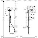 Hansgrohe Activera S 240 Душевая система, хром (28074000)