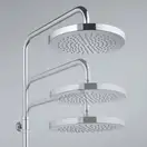 A-QAs Dual Shower System 6609105-00 верхній душ+ручний душ Kludi НІМЕЧЧИНА