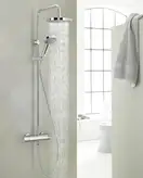 A-QAs  Dual Shower System з термостатом 6619505-00   KLUDI