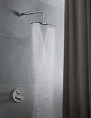 Fizz Dual Shower System 6709105-00 верхній душ+ручний душ, хром Kludi НІМЕЧЧИНА