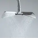 Fizz Dual Shower System 6709105-00 верхній душ+ручний душ, хром Kludi НІМЕЧЧИНА