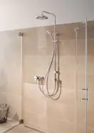 Logo Dual Shower System 6809305-00 верхній душ+ручний душ Kludi НІМЕЧЧИНА