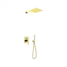 Душевая система KOHLMAN EXPERIENCE 30 BRUSHED GOLD + BOX скрытого монтажа (QW210EGDBQ30)