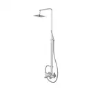 Душевой гарнитур KOHLMAN FOXAL CHROME с изливом (QW277F)