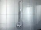 Душевой гарнитур KOHLMAN FOXAL CHROME с изливом (QW277F)