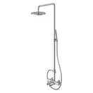 Душевой гарнитур KOHLMAN ROXIN CHROM с изливом (QW277R)