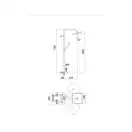 Nobili Душевая система SE124030/30BM, термостат, черный мат (SE124030/30BM)